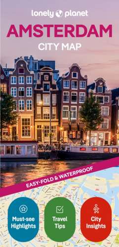 Amsterdam City Map de Lonely Planet