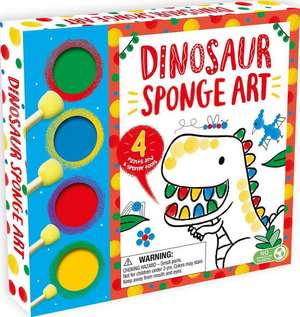 Dinosaur Sponge Art de Igloobooks