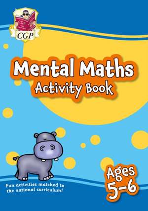 Mental Maths Activity Book for Ages 5-6 (Year 1) de CGP Books