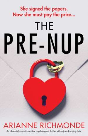 The Prenup de Arianne Richmonde