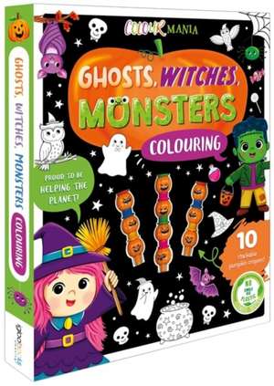 Ghosts, Witches, Monsters Colouring de Igloo Books