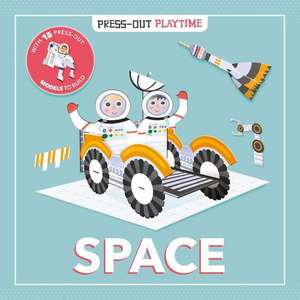 Press-Out Playtime Space: Build 3D Models de Igloobooks