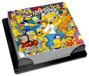 The Simpsons 2020 Desk Block Calendar - Official Desk Block Format Calendar