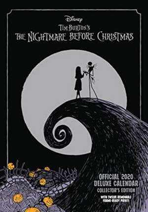 Nightmare Before Christmas Deluxe 2020 Calendar - Official A3 Wall Format Calendar