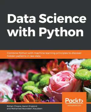 Data Science with Python de Rohan Chopra