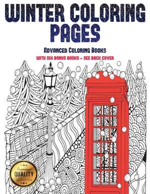 Advanced Coloring Books (Winter Coloring Pages) de James Manning