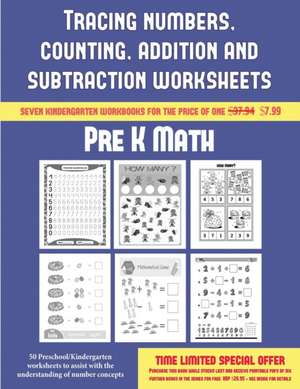 Pre K Math (Tracing numbers, counting, addition and subtraction) de James Manning