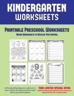 Printable Preschool Worksheets de James Manning