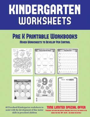 Pre K Printable Workbooks de James Manning