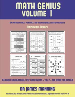 Preschool Books (Math Genius Vol 1) de James Manning