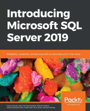 Introducing Microsoft SQL Server 2019 de Kellyn Gorman