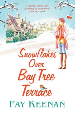 Snowflakes Over Bay Tree Terrace de Fay Keenan