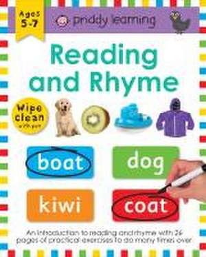 Reading and Rhyme de Roger Priddy