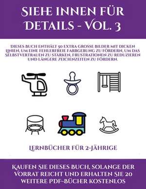 Lernbücher für 2-Jährige (Siehe innen für Details - Vol. 3) de Jessica Windham