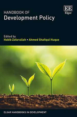 Handbook of Development Policy de Habib Zafarullah