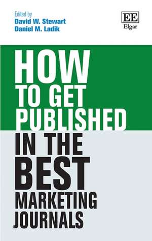 How to Get Published in the Best Marketing Journals de David W. Stewart