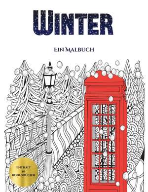 Ein Malbuch (Winter) de Jessica Windham