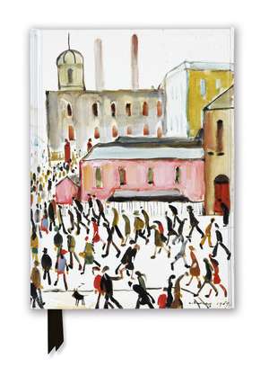 L.S. Lowry: Going to Work, 1959 (Foiled Journal) de Flame Tree Studio