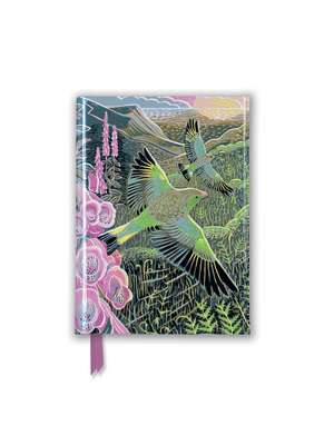 Annie Soudain: Foxgloves & Finches (Foiled Pocket Journal) de Flame Tree Studio