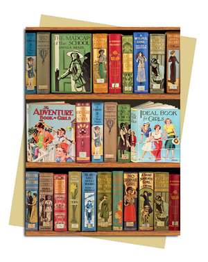 Bodeian Libraries: Girls Adventure Book Greeting Card: Pack of 6 de Flame Tree Studio