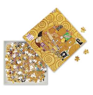 Adult Jigsaw Puzzle Gustav Klimt: Fulfilment (500 pieces): 500-piece Jigsaw Puzzles de Flame Tree Studio