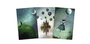 Catrin Welz-Stein Set of 3 Mini Notebooks de Flame Tree Studio