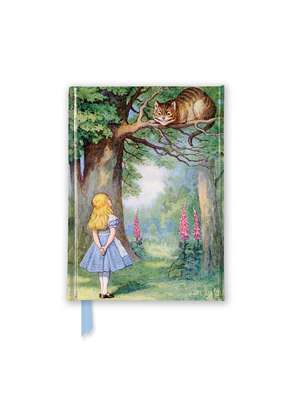 John Tenniel: Alice and the Cheshire Cat (Foiled Pocket Journal) de Flame Tree Studio