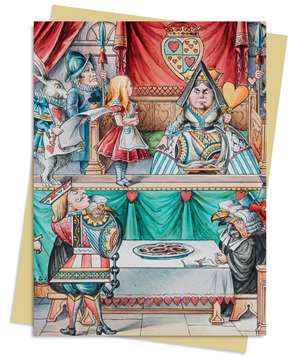 Alice and the Queen of Hearts Greeting Card Pack: Pack of 6 de Flame Tree Studio