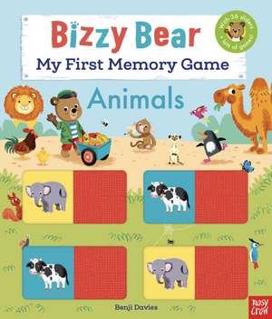 My First Memory Game Book: Animals de Benji Davies