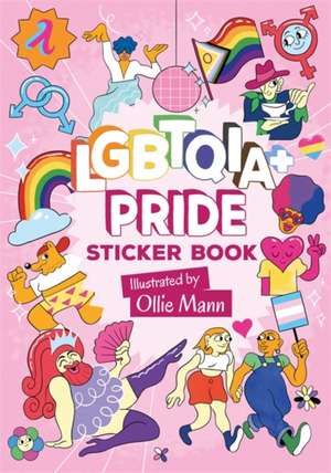 LGBTQIA+ Pride Sticker Book de Jessica Kingsley