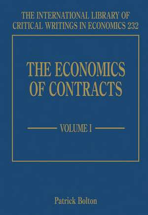 The Economics of Contracts de Patrick Bolton