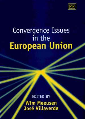 Convergence Issues in the European Union de Wim Meeusen