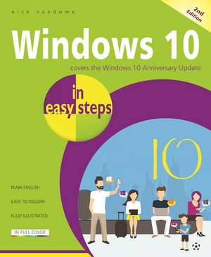 WINDOWS 10 IN EASY STEPS 2/E