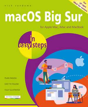 macOS in easy steps de Nick Vandome