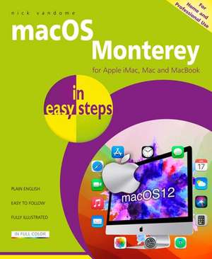 macOS Monterey in easy steps de Nick Vandome