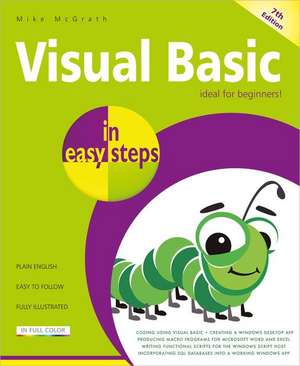 Visual Basic in easy steps de Mike Mcgrath