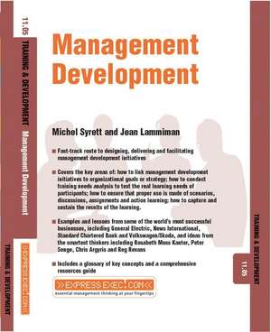 Management Development – Training & Development 11.5 de M Syrett