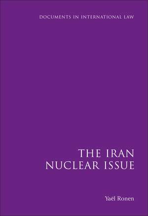 The Iran Nuclear Issue de Yael Ronen