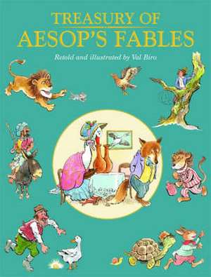 Treasury of Aesop's Fables de Val Biro