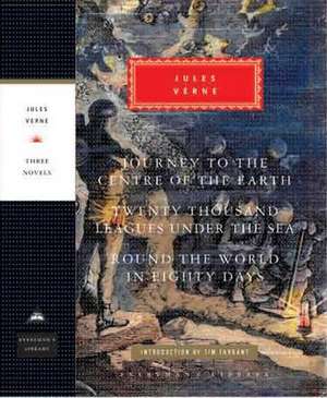 Journey to the Centre of the Earth, 20,000 Leagues Under The Sea, Round the World in Eighty Days de Jules Verne