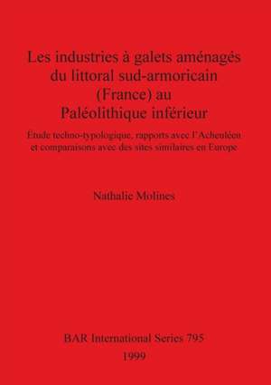 Les industries à galets aménagés du littoral sud-armoricain (France) au Paléolithique inférieur de Nathalie Molines