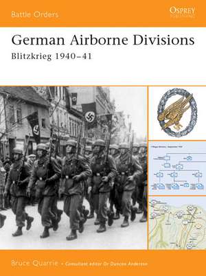 German Airborne Divisions de Bruce Quarrie