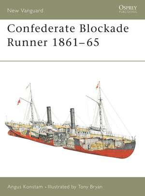 Confederate Blockade Runner 1861–65 de Angus Konstam