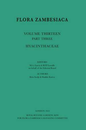 Flora Zambesiaca Hyacinthaceae de Benoit Loeuille