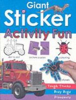 Giant Sticker Activity Book for Boys