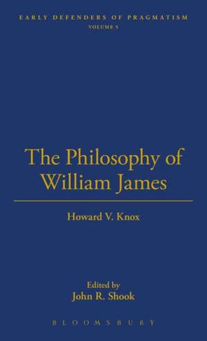 Philosophy of William James de Howard V. Knox