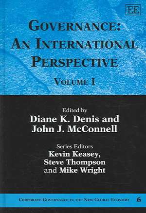 Governance: An International Perspective de Diane K. Denis