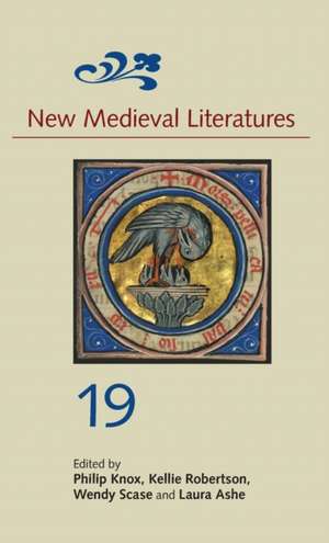 New Medieval Literatures 19 de Philip Knox