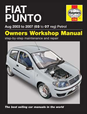 Fiat Punto Petrol (Aug 03 – 07) 03 To 07: Fiat Punto Petrol (Aug 03 - 07) 03 to 07 de Haynes