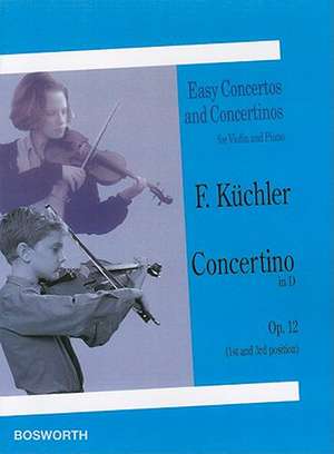 Concertino in D, Op. 12 (1st and 3rd Position)